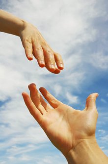 About Counselling . Library Image: Reaching Hands